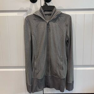 Lululemon Women's Long Grey Athletic Jacket